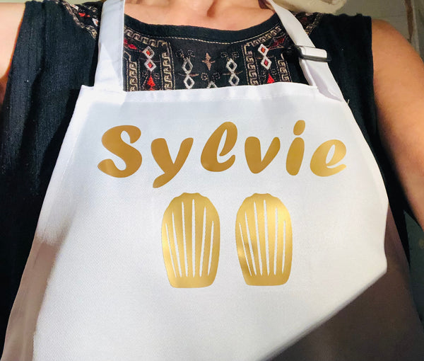 DIY French Madeleine making kit with a personalized FREE apron!