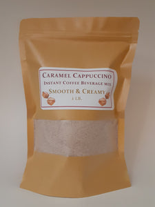 1 lb. Caramel Cappuccino Instant Coffee Mix